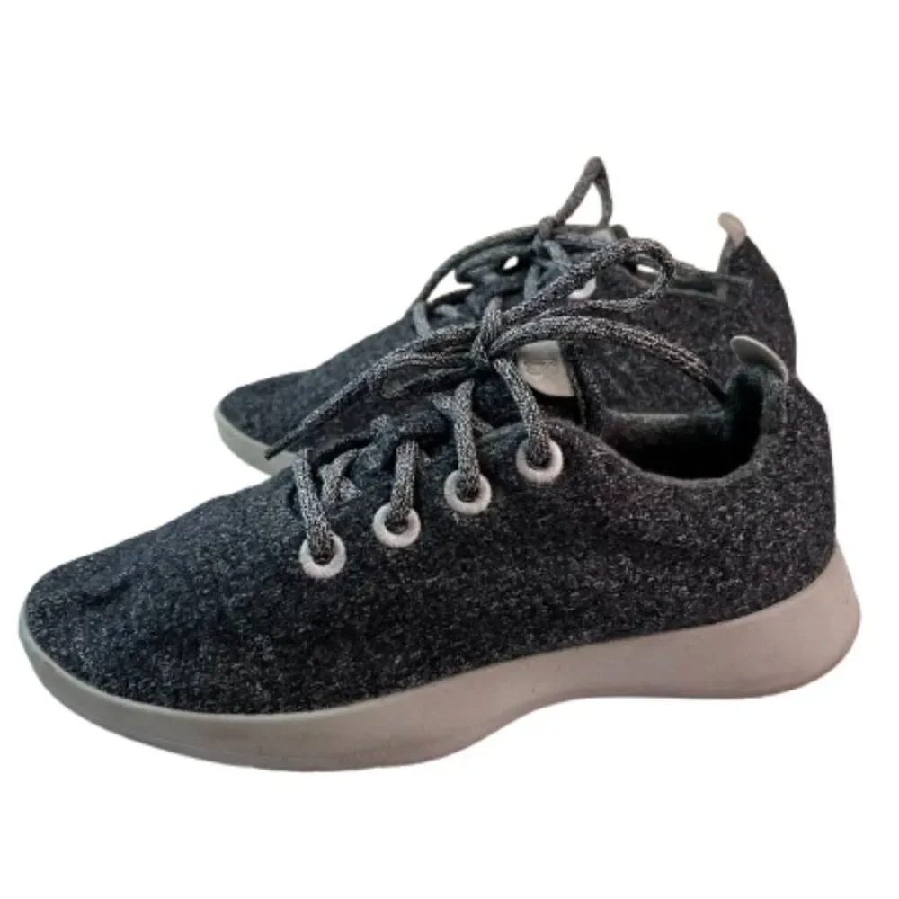Allbirds Wool Runners Women’s Gray Merino Wool Sneakers Size 7